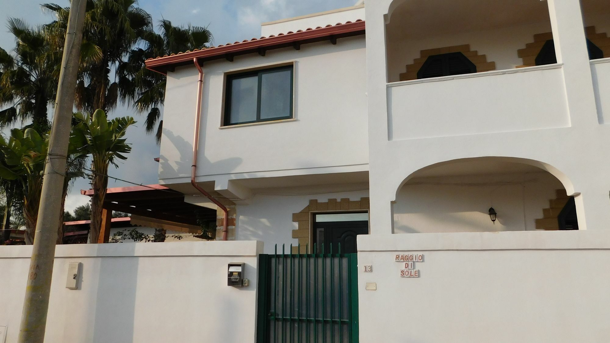 Villa Raggio Di Sole Parcheggio Privato Porto Cesareo Exterior foto